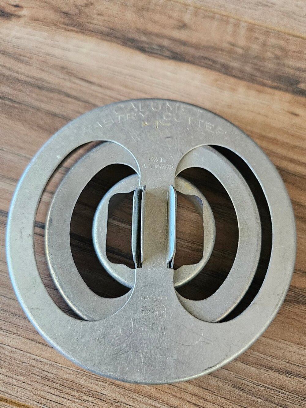 Vintage Calumet Aluminum Pastry Cutter Set of 3